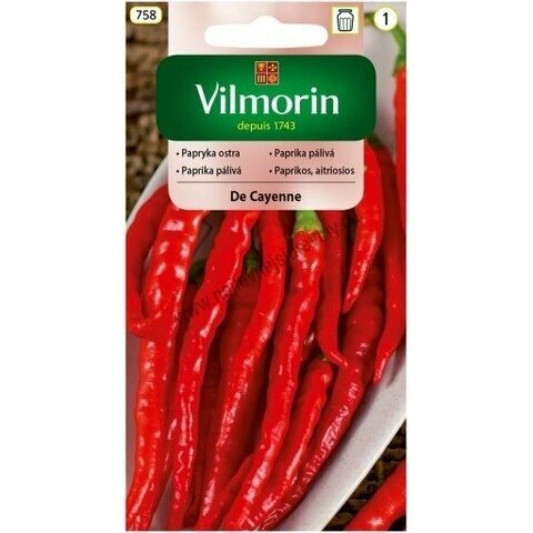 Vilmorin CLASSIC Paprika pálivá DE CAYENNE - raná 0,5 g